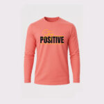 Red Full Sleeve Cotton T-Shirt- Tingling