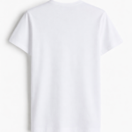 Tingling Plain Cotton Half Sleeve T-Shirt for Men | Solid Color | White