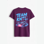 Tingling Streetwear Tee – Don’t Look Back (Purple Edition)