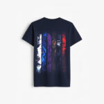 Don’t Look Back – Premium Navy Blue T-Shirt by Tingling